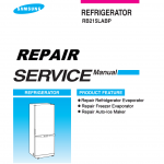 Samsung Repair Service Manual RB215LABP